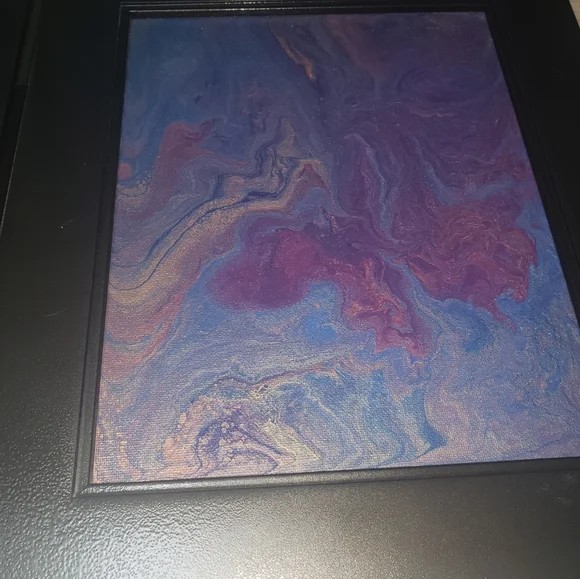 Handcrafted Acrylic Paint Pours (2) - Picture 4 of 11